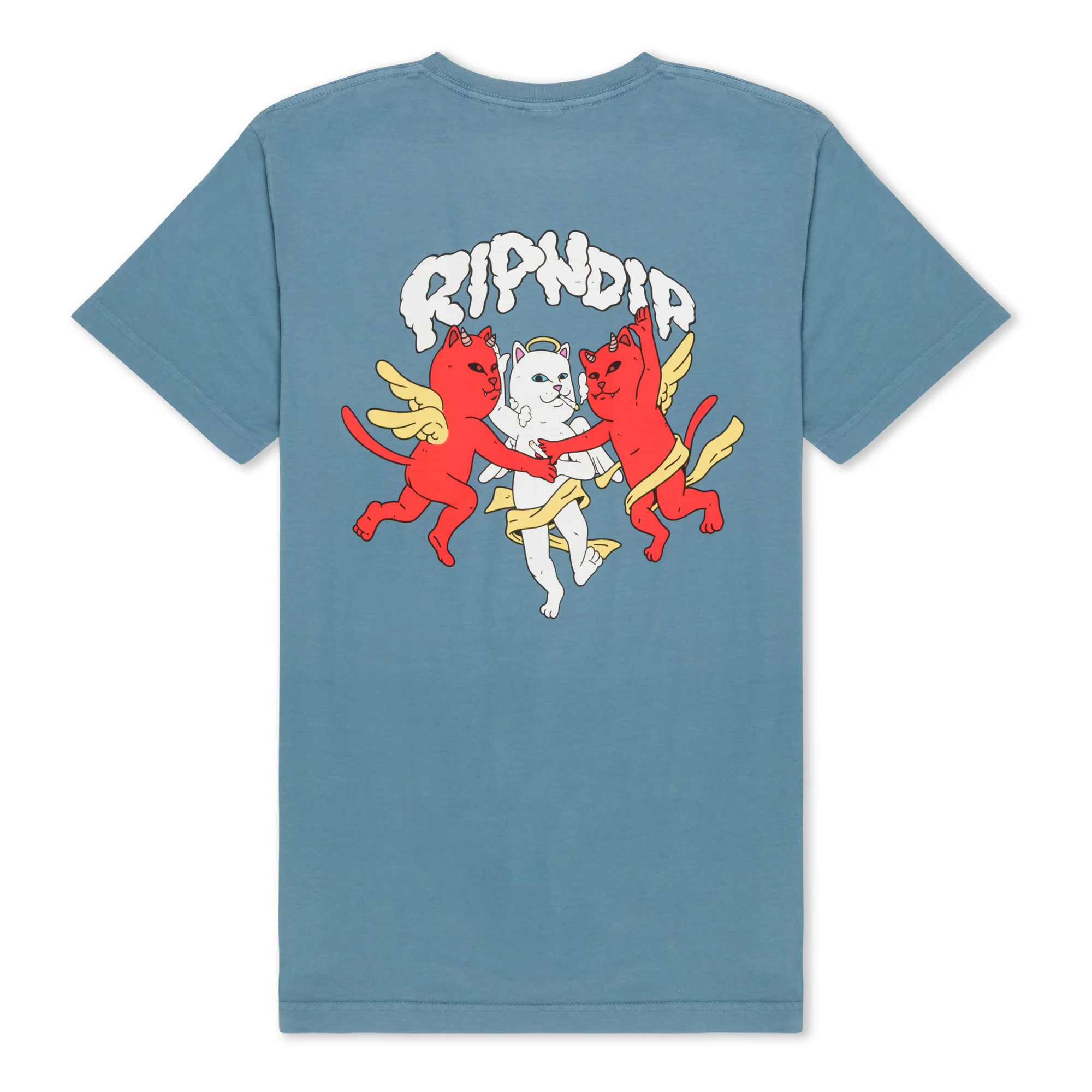 Bad Influence Tee (Slate) - RIPNDIP