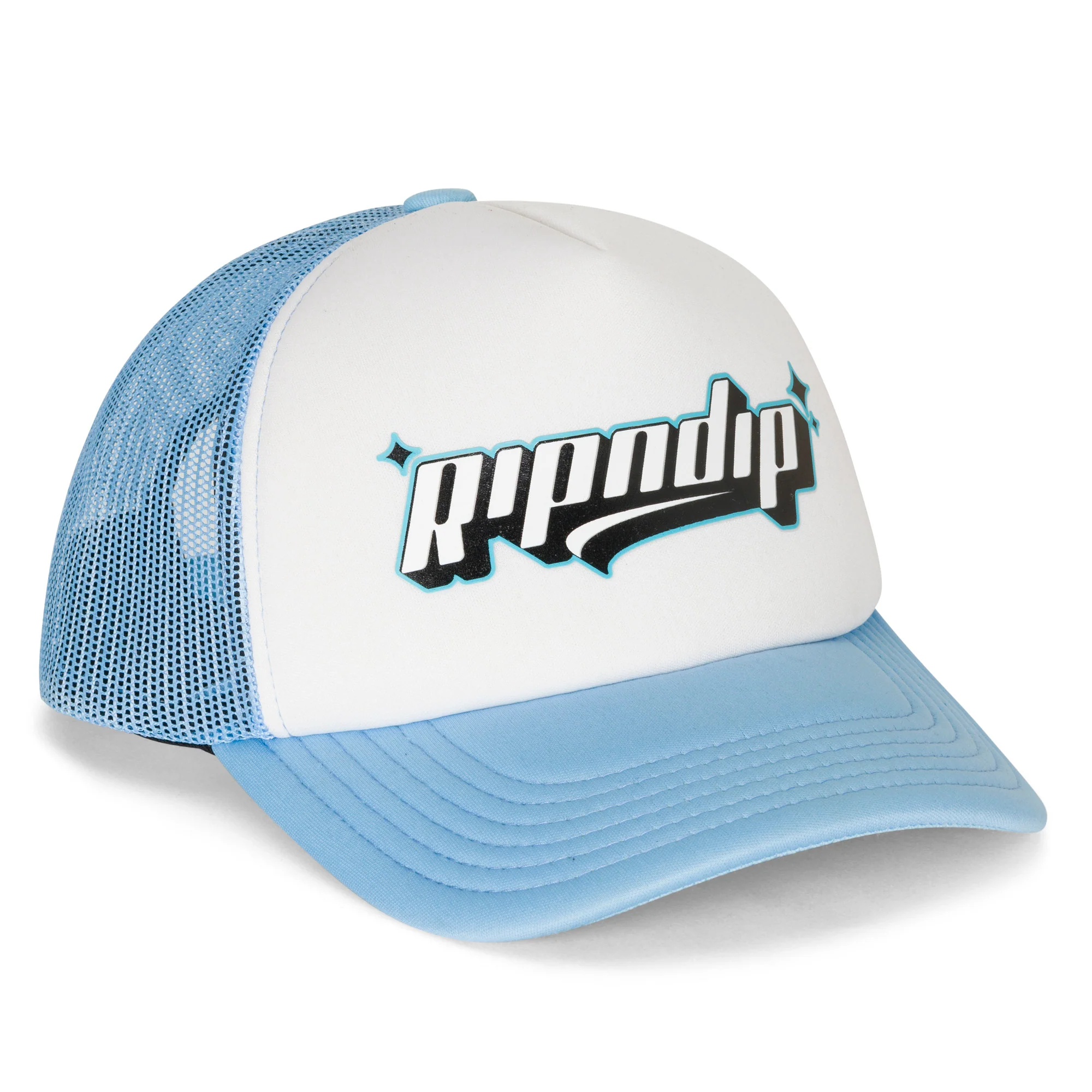 Script Hat Script Logo Trucker Hat - RIPNDIP